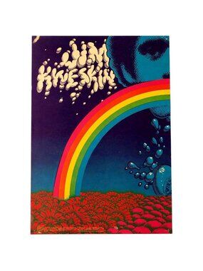 1967 Jim Kweskin FD-95 Poster by Griffin & Moscoso – Family Dog Psychedelia